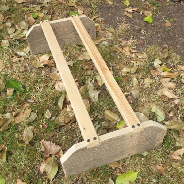 Extra long chicken perch! Roosting bar! Wooden! 60cm! Recycled! Reclaimed!