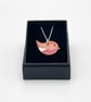 Porcelain robin necklace - Image 1