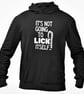 It's Not Going To Lick Itself Hoodie Hooded Sweatshirt Rude Funny Adult Humour  - Image 1