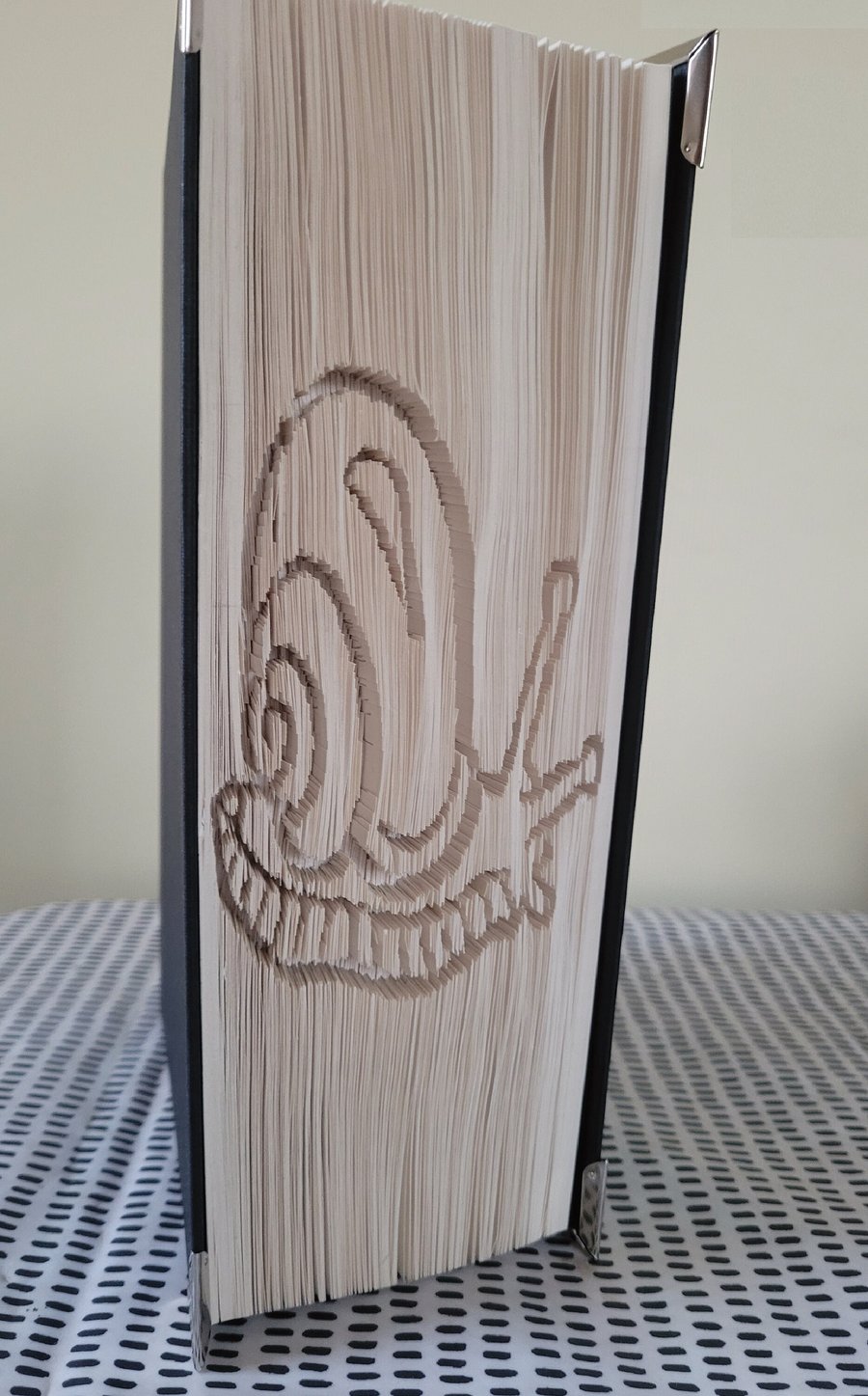 Snail CUT & FOLD Book Folding Pattern - EMAILED PDF PATTERN