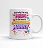 Mothers Day Mug for Mum & Nanny – Best Mum In The World & World’s Best Nanny