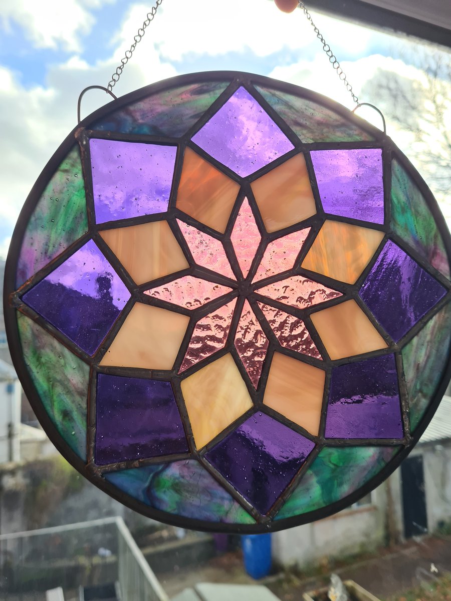 Stained Glass Mandala 