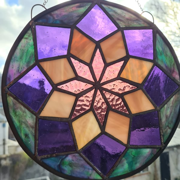 Stained Glass Mandala 
