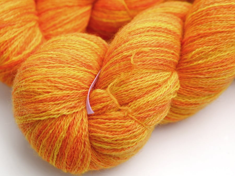 SALE: Sundrops - Bluefaced Leicester laceweight yarn