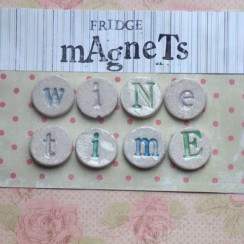 Fridge Magnets "Wine Time"
