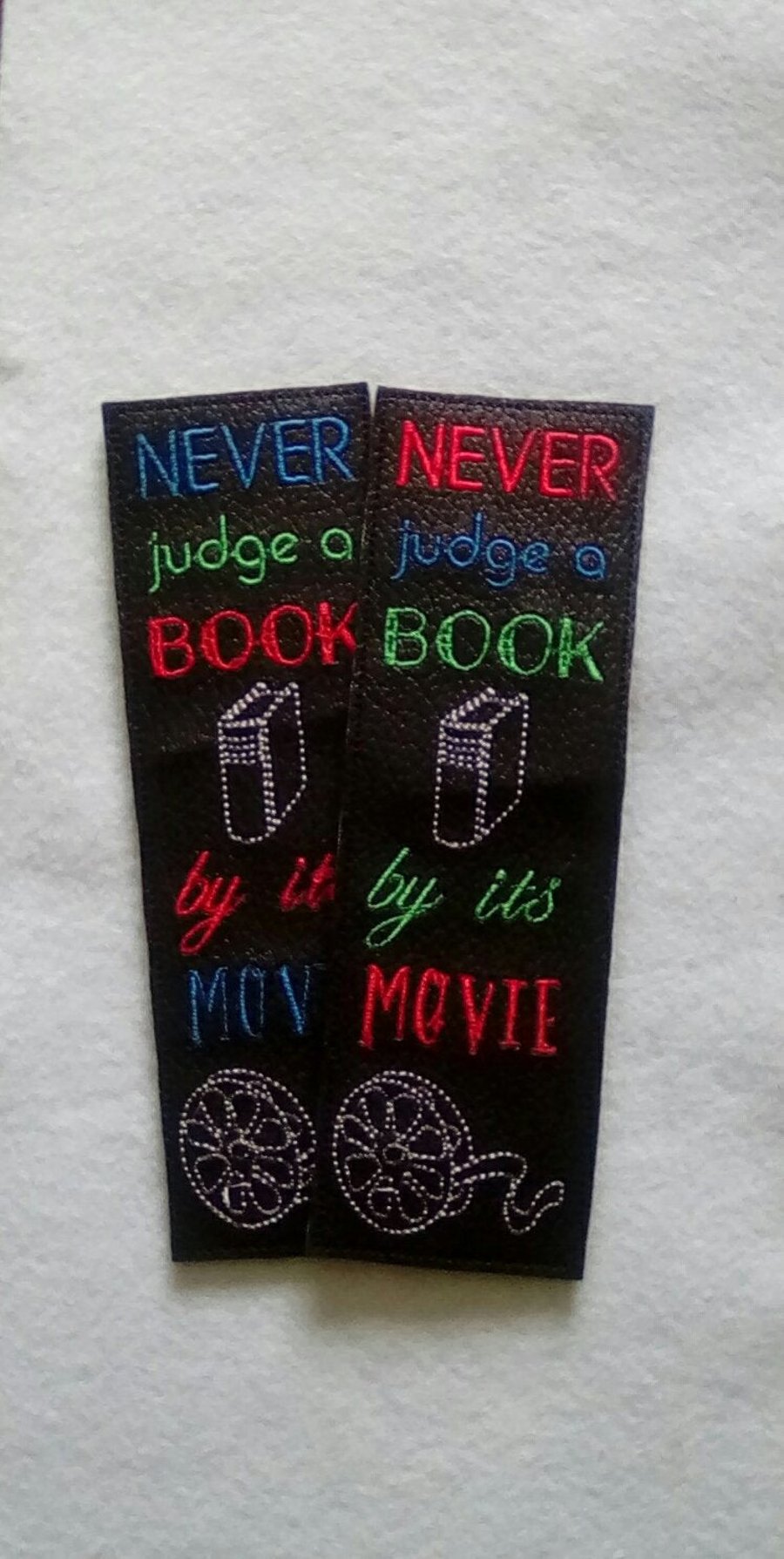 699. Movie bookmark.