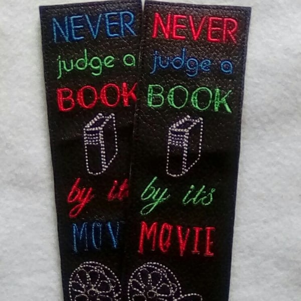 699. Movie bookmark.