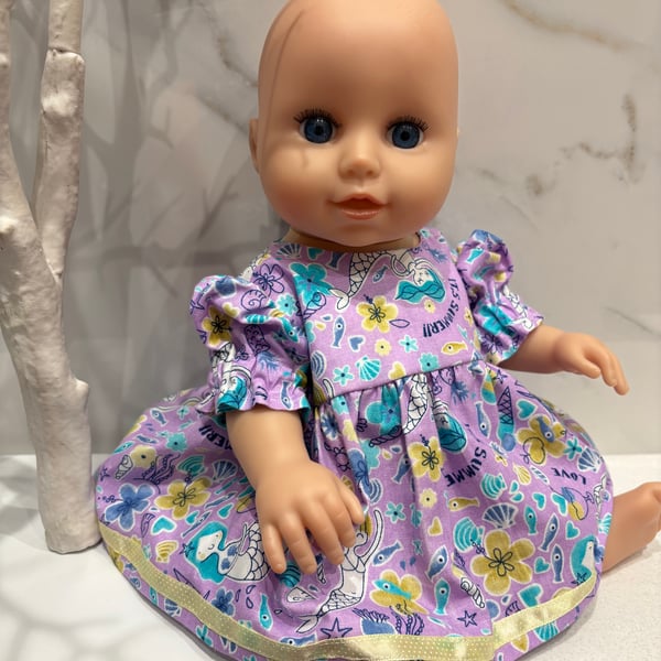 Large Baby Doll Mermaid Dress