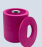 Handmade Fuchsia Pink Diffuser Bottle Holder for Home Fragrance - Image 4