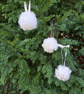 Real wool Christmas bauble, Safe for pets and children Scandinavian style - Image 9