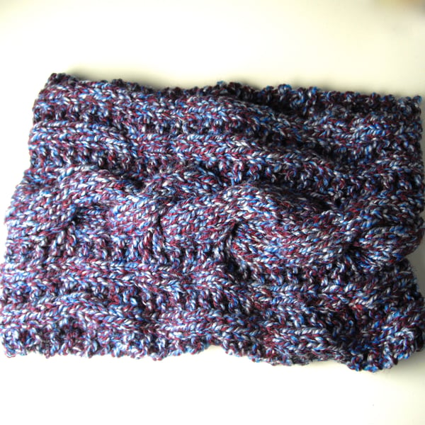 Chunky Cowl Infinity Scarf - UK Free Post