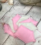 Beach Hut bunting Pink Bunting Beach huts - Image 3