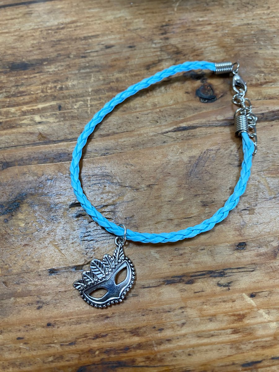  Blue Mask Bracelet (584)