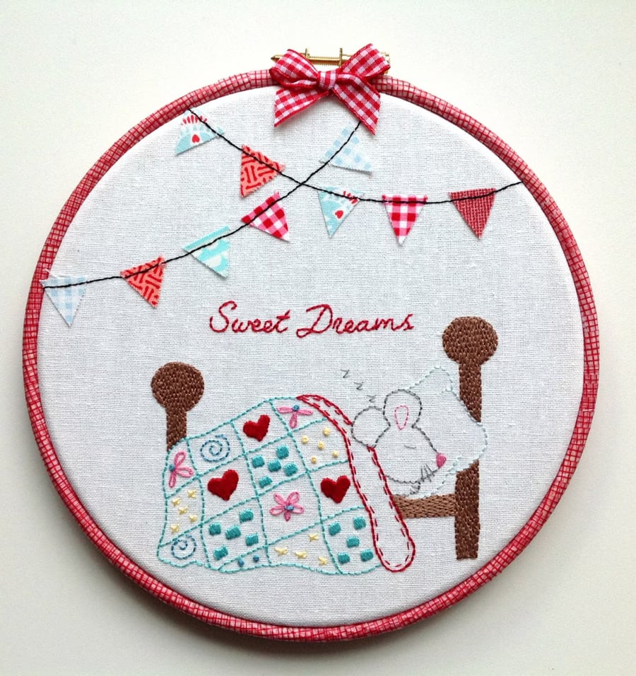 Hand embroidery pattern, PDF digital download