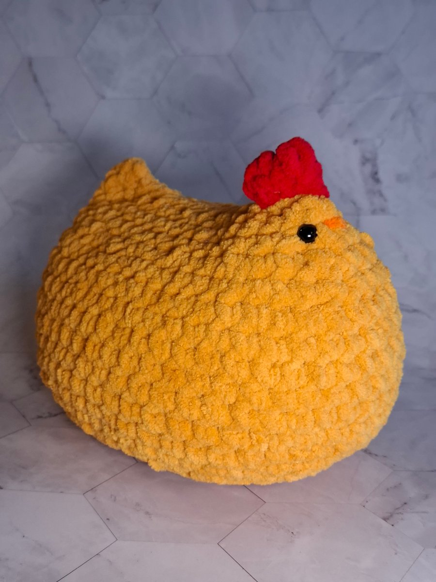 Big Mama Crochet Emotional Support Chicken