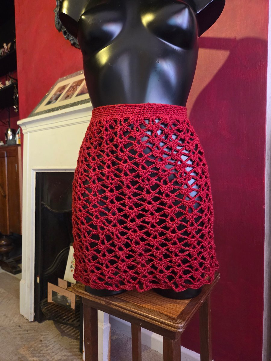 Crochet skirt