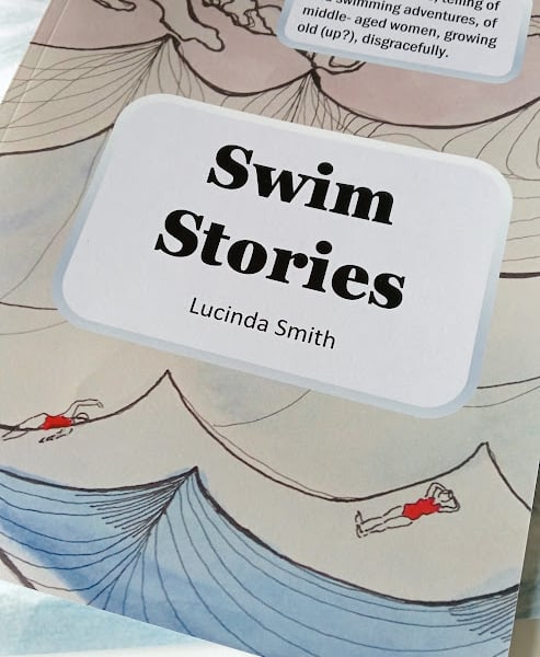 Unique Gift For A Wild Swimmer, Funny Open Water Swim Art Book. SS1