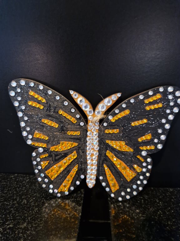 Small wooden butterfly 