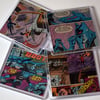Batman Vintage Comic Book Coasters