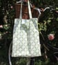 Vintage floral shopper made from Sanderson Fianne fabric 
