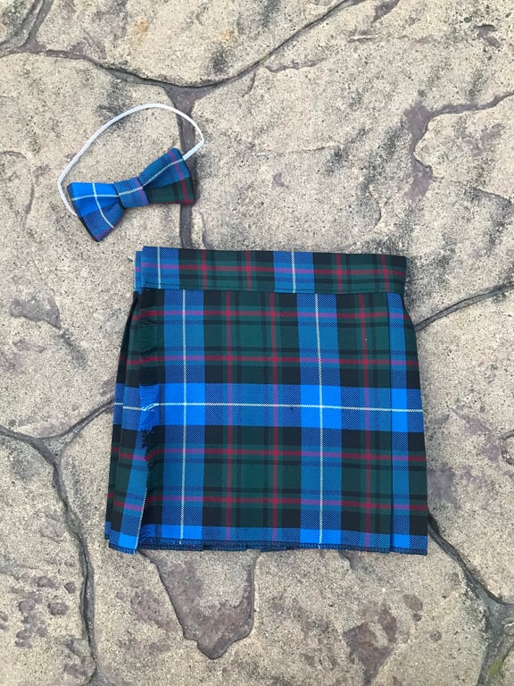 MacRae Tartan Kilt and Bow Tie for babies , children