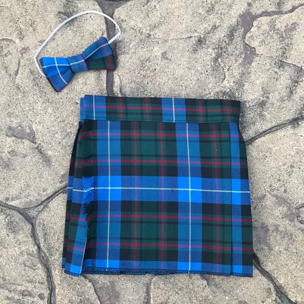 MacRae Tartan Kilt and Bow Tie for babies , children