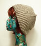 Beige Flecked Women's Beanie - Image 2
