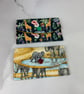 Elephant card case, Giraffe travel pass holder, 2 options, Handmade - Image 7