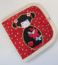 Geisha Doll Needle Case - Image 1