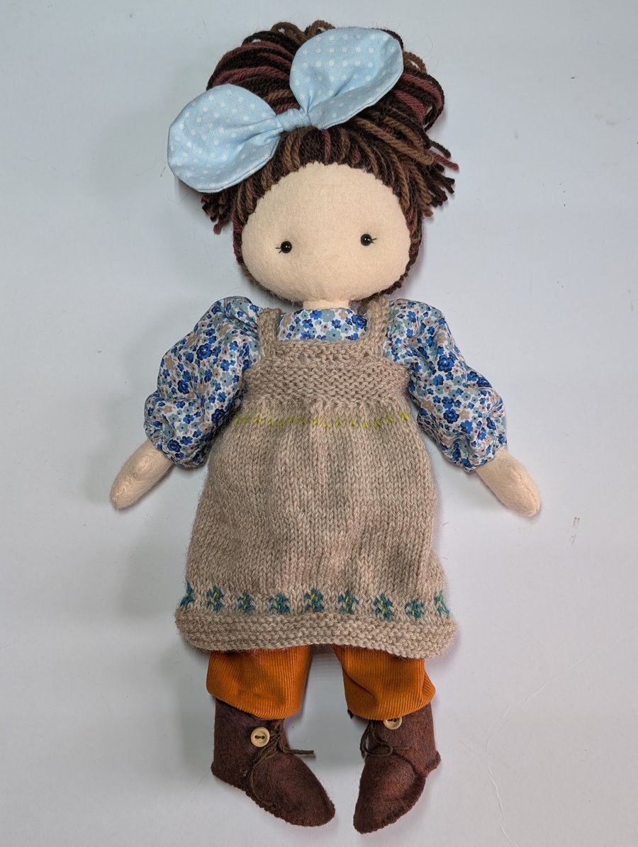 Handmade Decorative Felt Doll