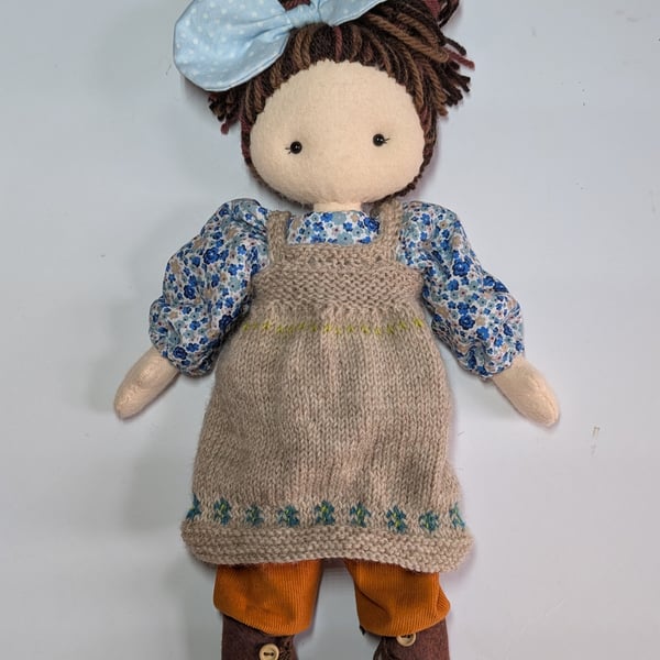 Handmade Decorative Felt Doll