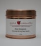 Maple Aromatics Rose Geranium Soy Wax Rose Gold 150g Candle Tin