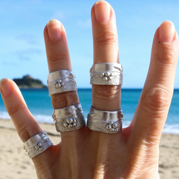 Cornish hot sale silver rings