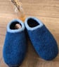 Handmade felted slippers size 5-6 