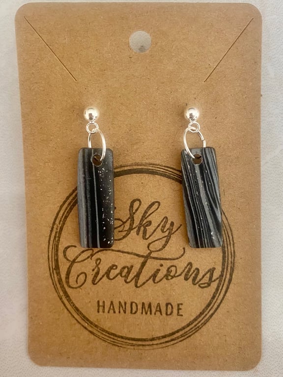 Ref: 2534 Handmade polymer clay earrings (includes FREE UK postage)