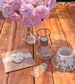 Tea light lantern with matching Floral Gift Card & Gift Tag - Image 4