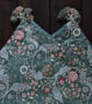William Morris Wilhelmina Silk Lined Mini Quilt Teal