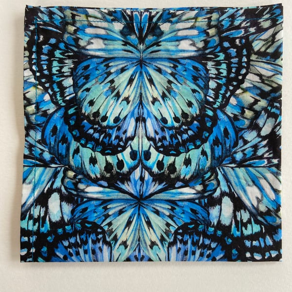 Ladies Liberty Fabric Handkerchief Kaleidoscope Pattern Beautiful Gift