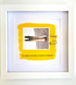 Croc; framed image, mounted and printed on card and photographic paper - Image 4