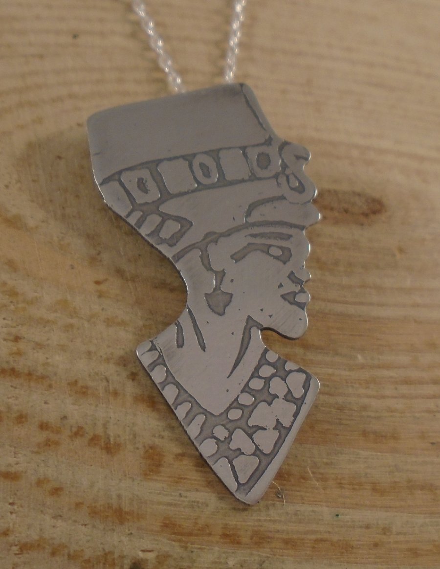 Sterling Silver Egyptian Queen Necklace