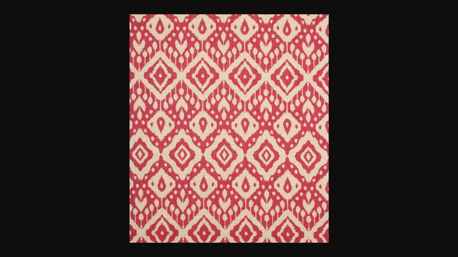Marrakech Tablecloth  Round 140cm Red