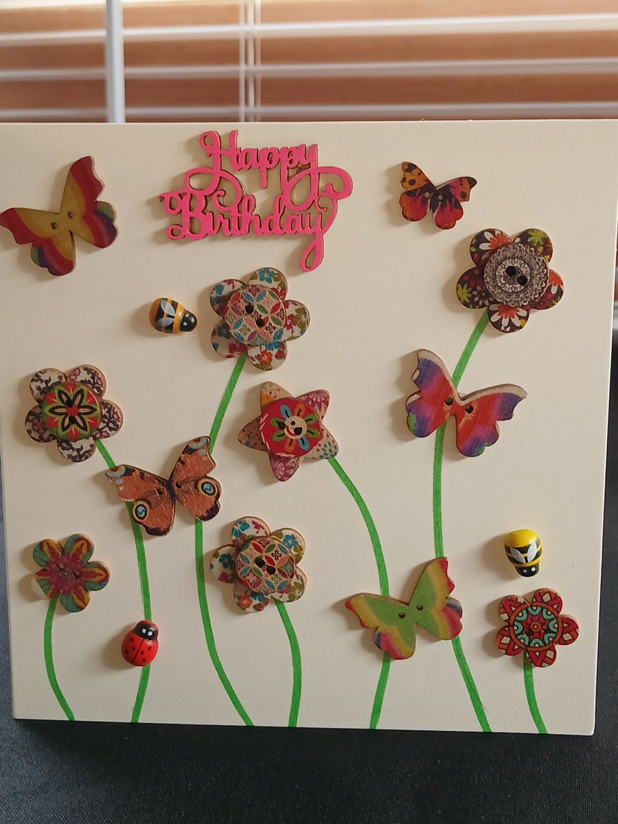 Handmade birthday card 