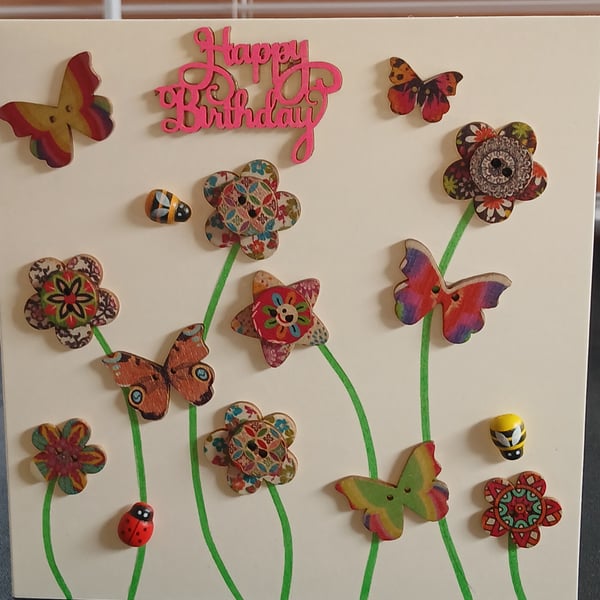 Handmade birthday card 