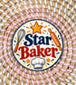 Star Baker Wooden Coaster – Baking Gift – Baker Kitchen Coaster – Baking Lover 