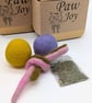 Wool Catnip infused Cat toy collection - Image 2