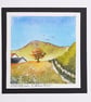 Handpainted Blank Card. Autumn Colours. The Card That's Also A Keepsake SALE - Image 7