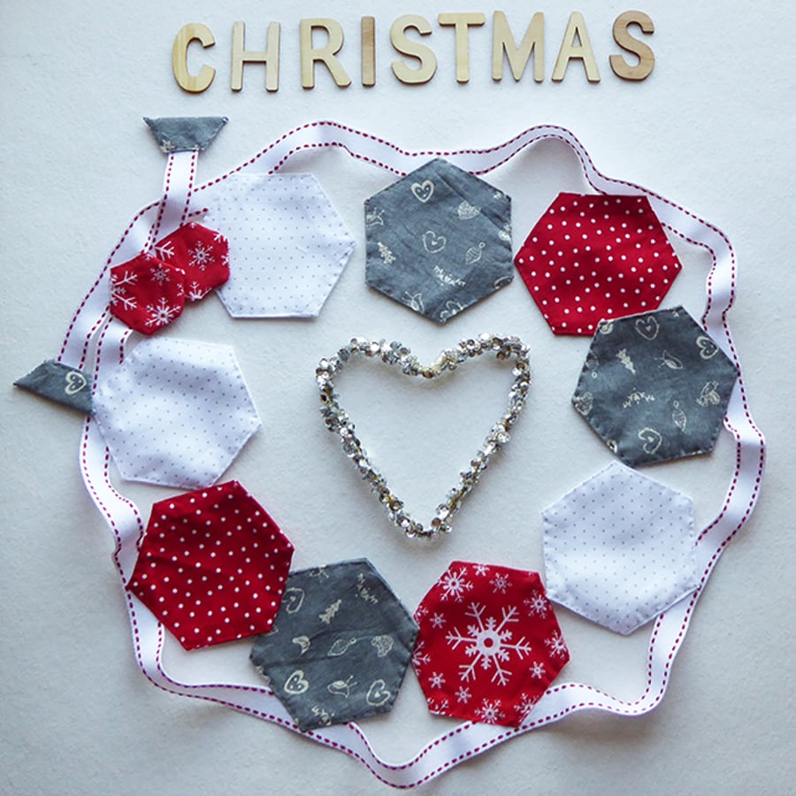 Christmas bunting decoration