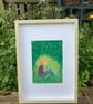 Small Talk - Original Painting - Acrylic Gouache and Pens - Image 5