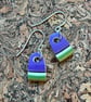 Handmade Earrings, Eco Friendly Gifts with Histories, Sterling Silver. - Image 2