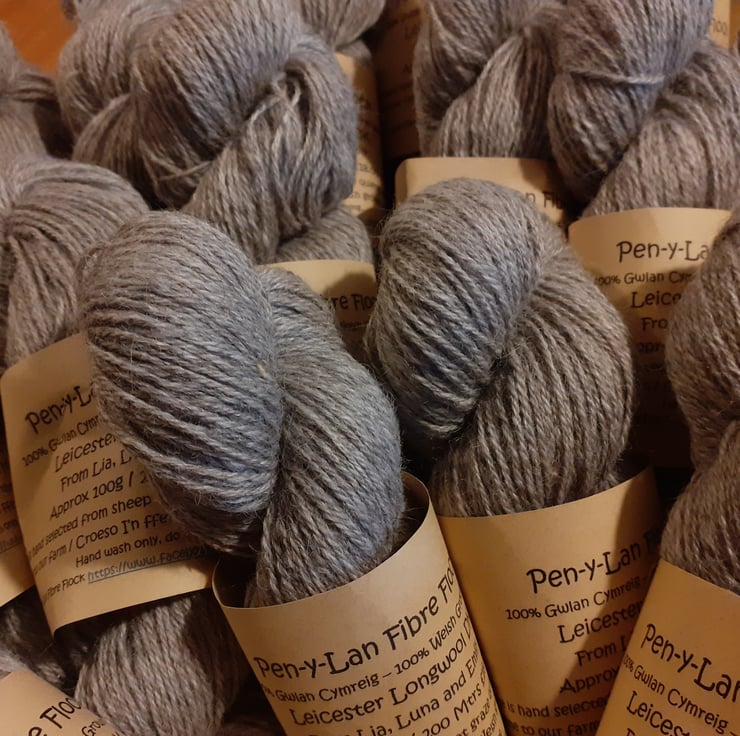 Leicester Longwool DK Woollen Yarn Folksy